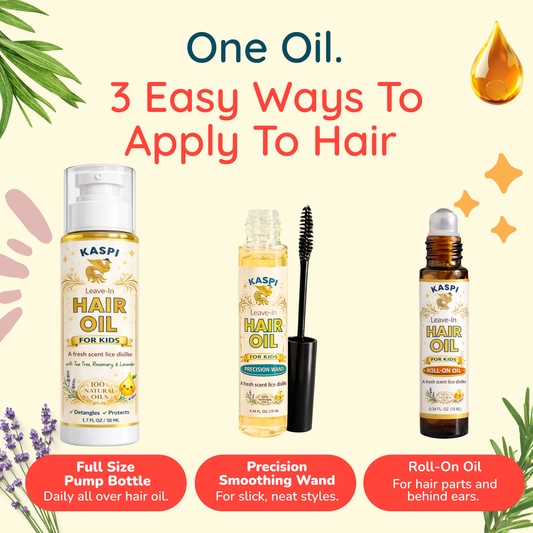 Leave-In Hair Oil Kit For Kids