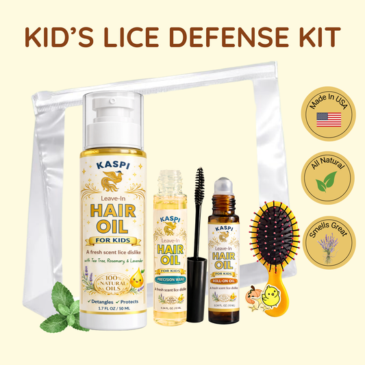 Leave-In Hair Oil Kit For Kids
