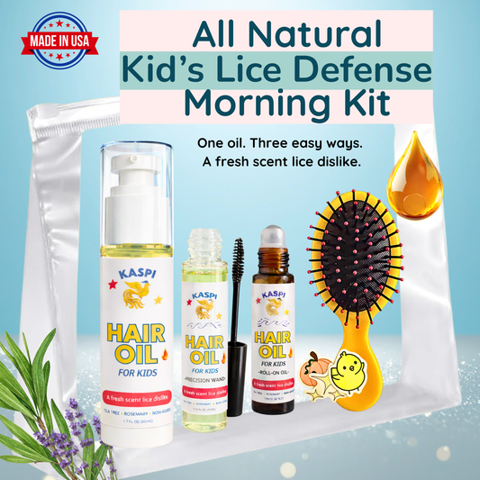 Leave-In Hair Oil Kit For Kids