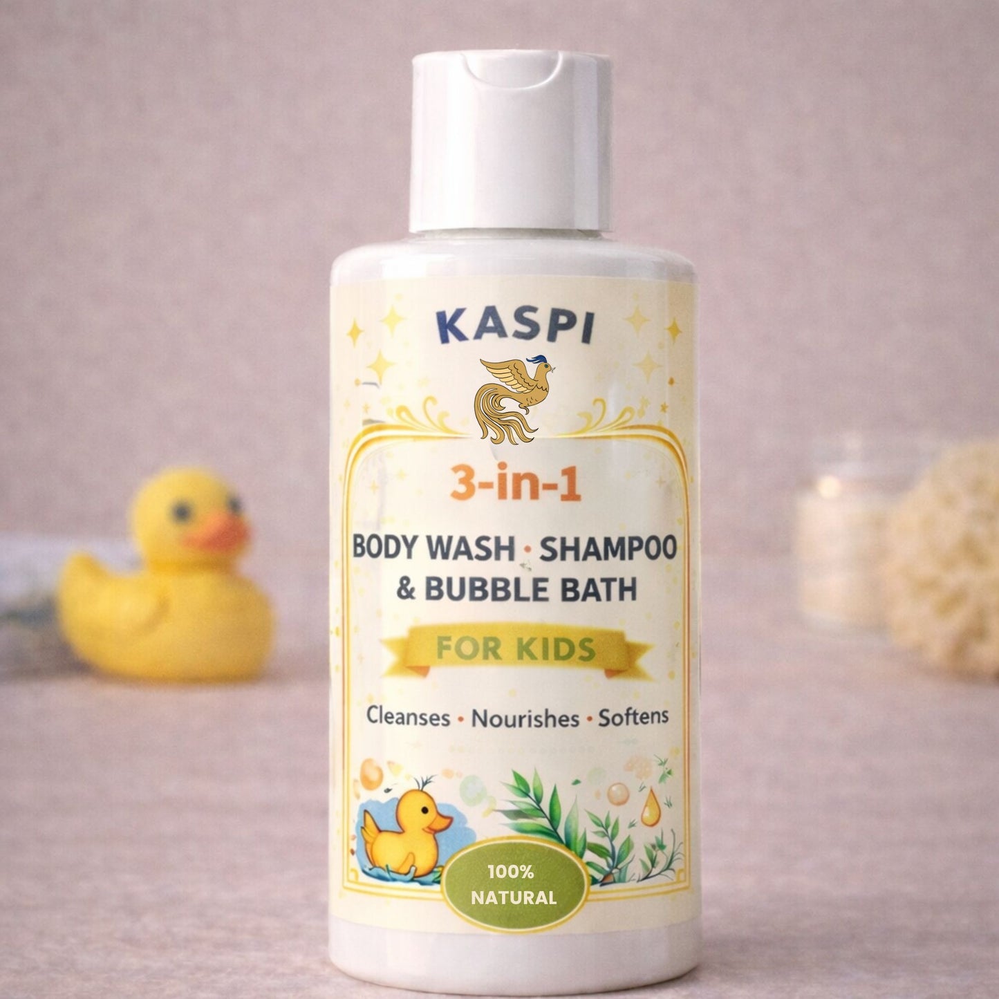 3-in-1 Body Wash, Shampoo, and Bubble Bath